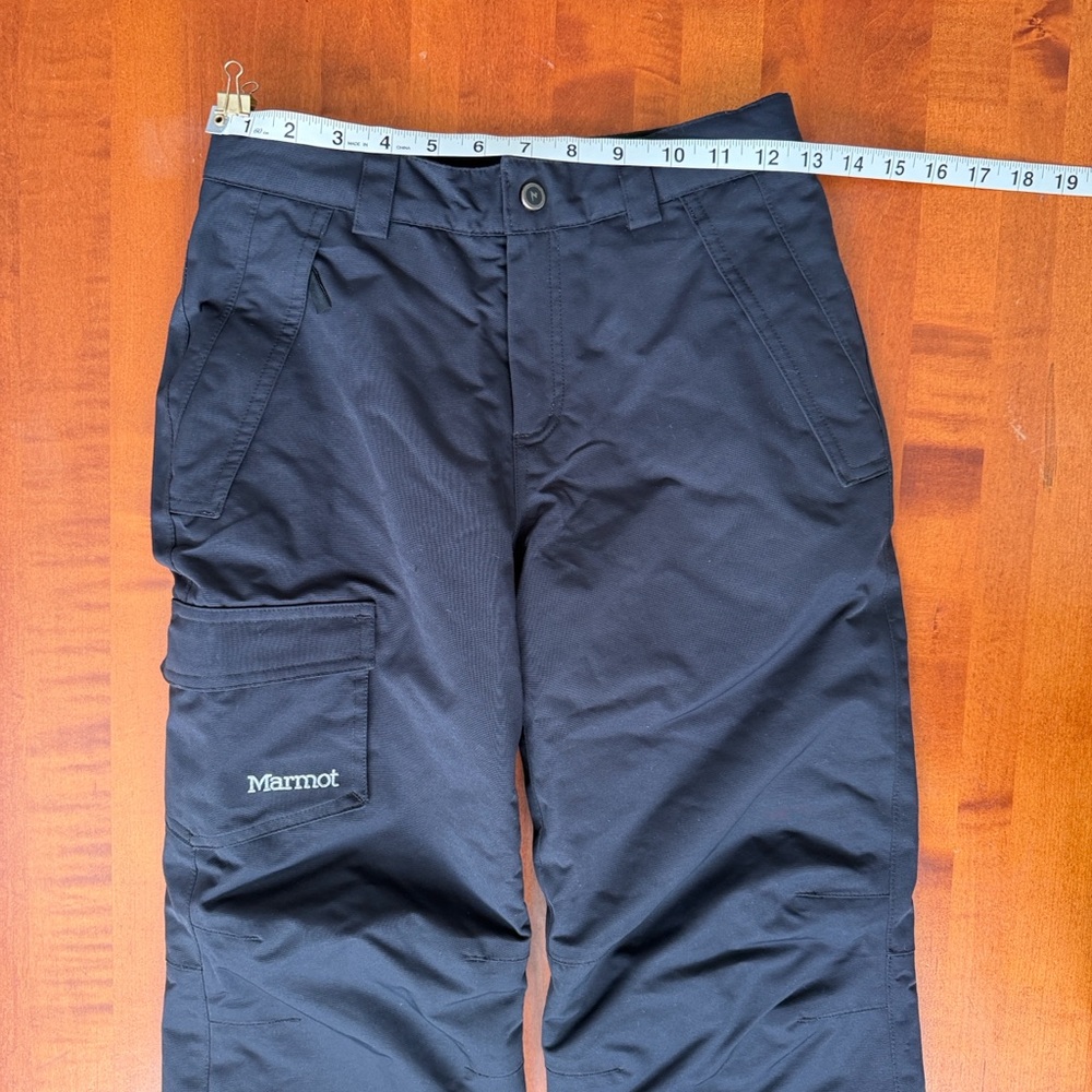 Marmot Kids Black Cargo Pants